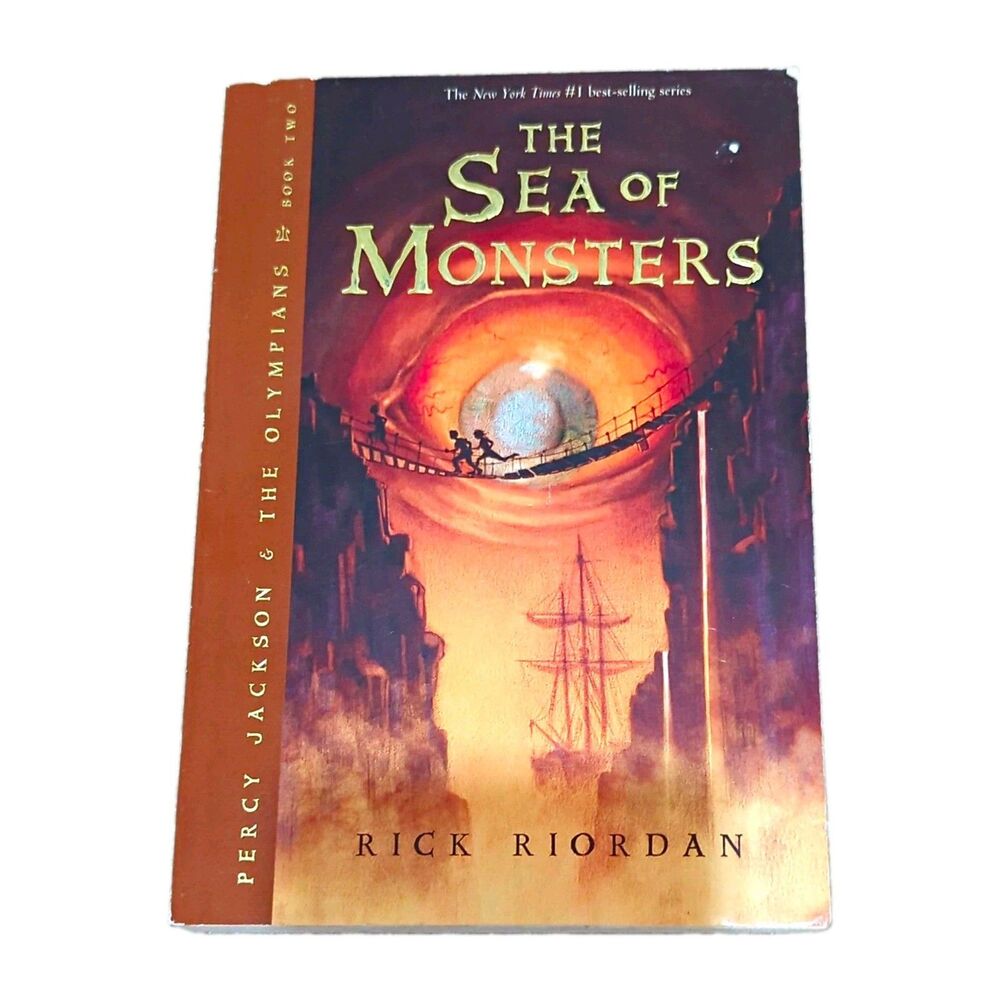 Rick Riordan Percy Jackson & the Olympians Book 2 Sea of Monsters PB Revised